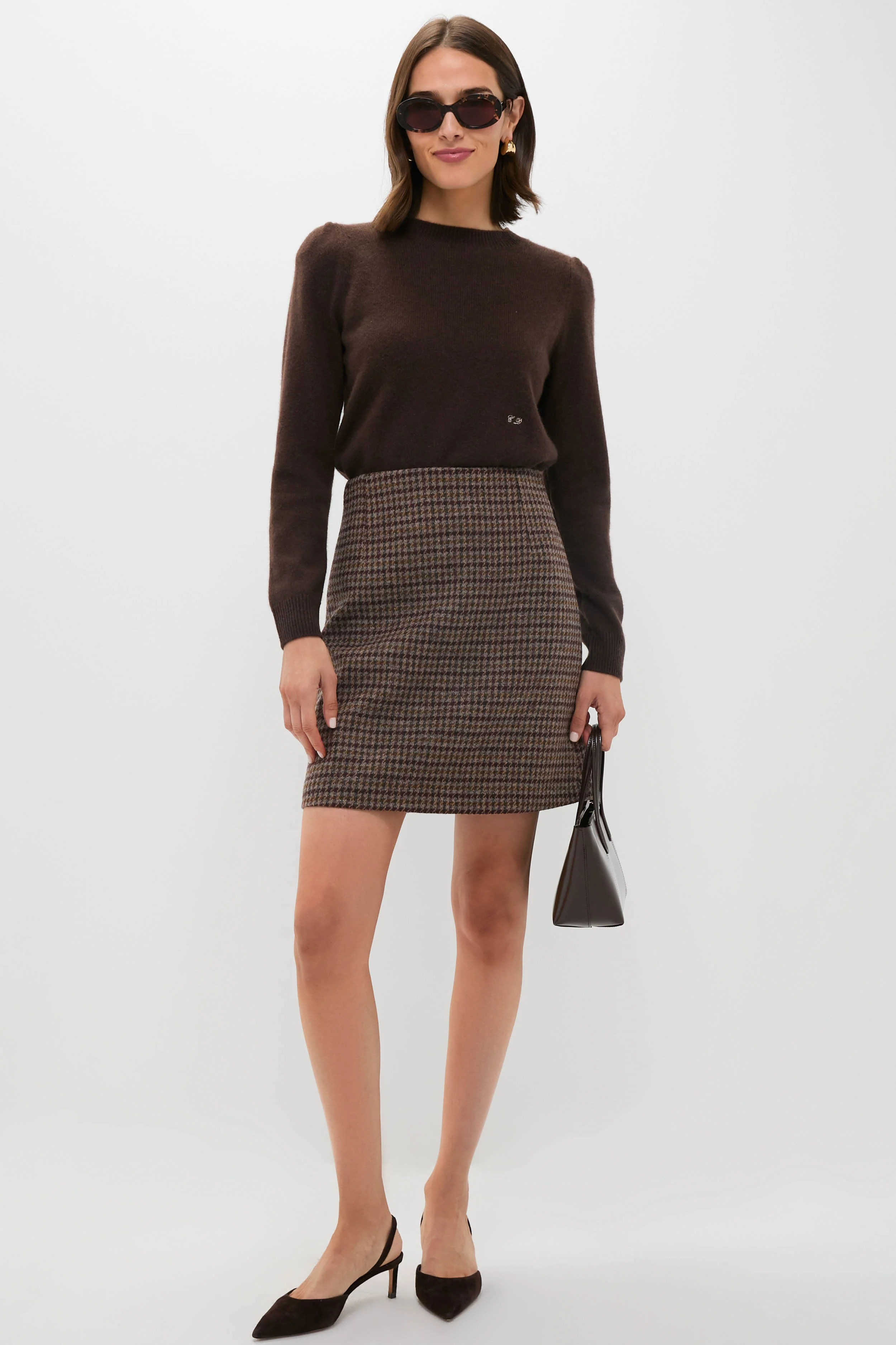 Wine-Coloured Vata Skirt - Image 2