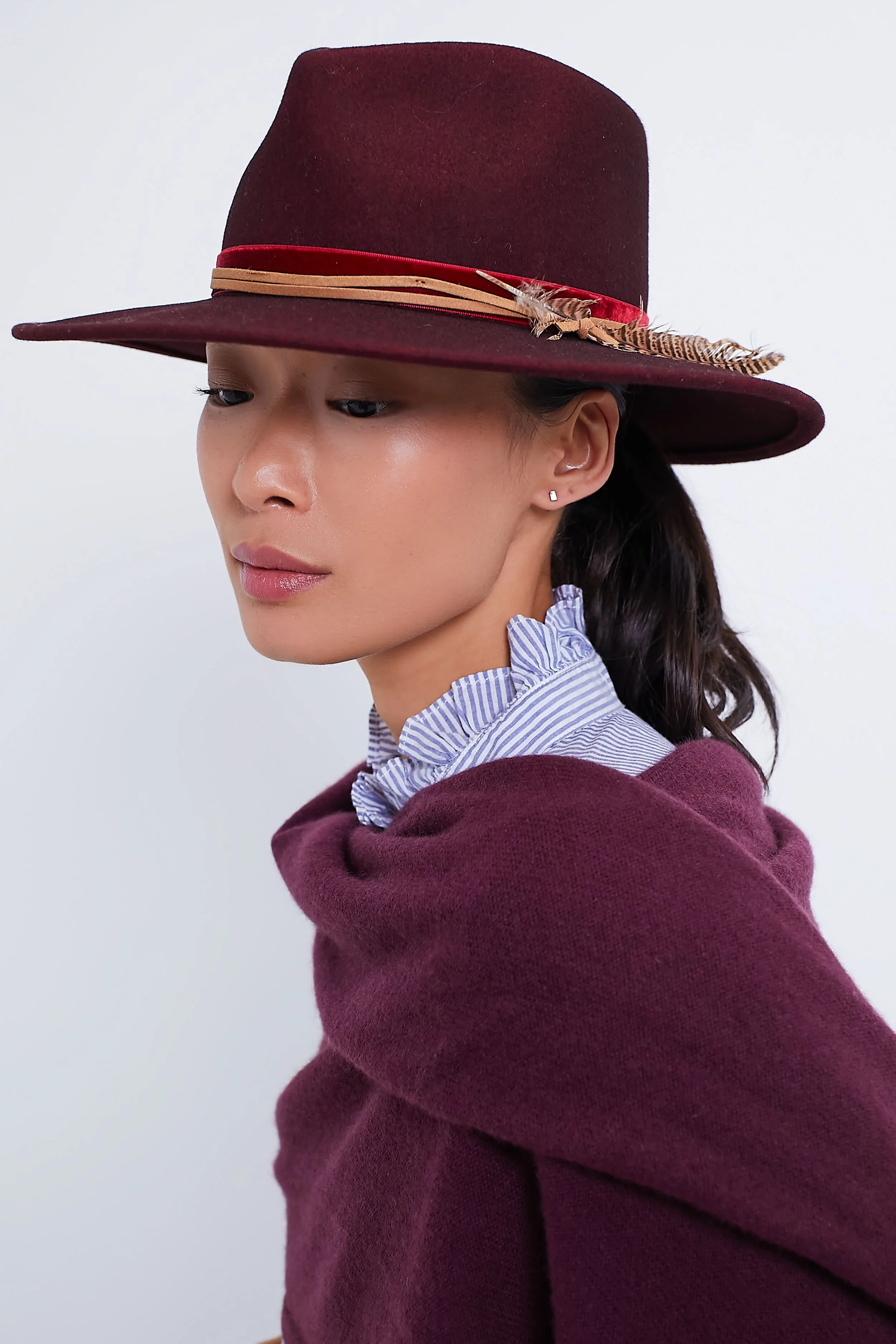 Wine Jared Hat - Image 2