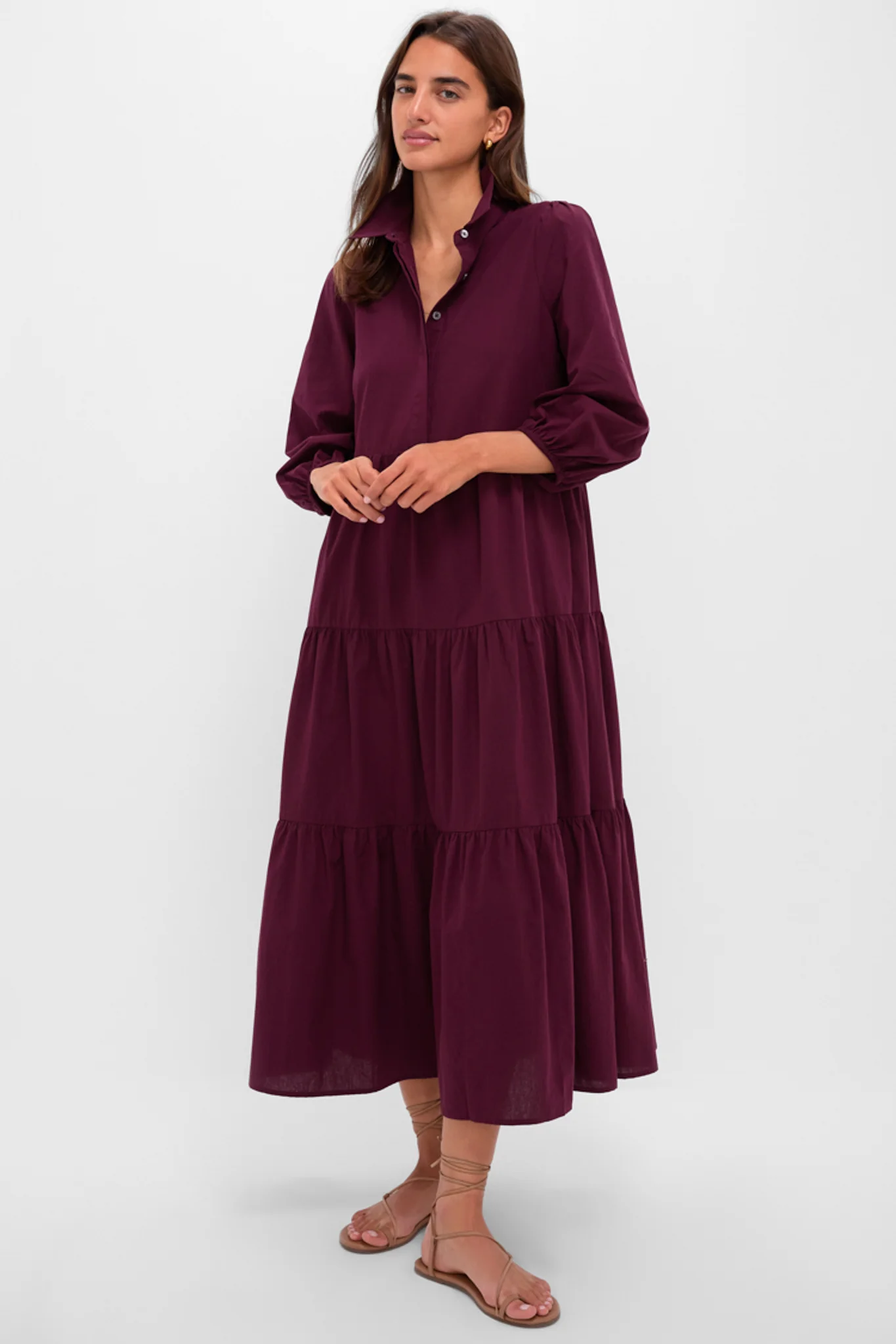 Winetasting Cotton Mabel Maxi Dress - Image 2