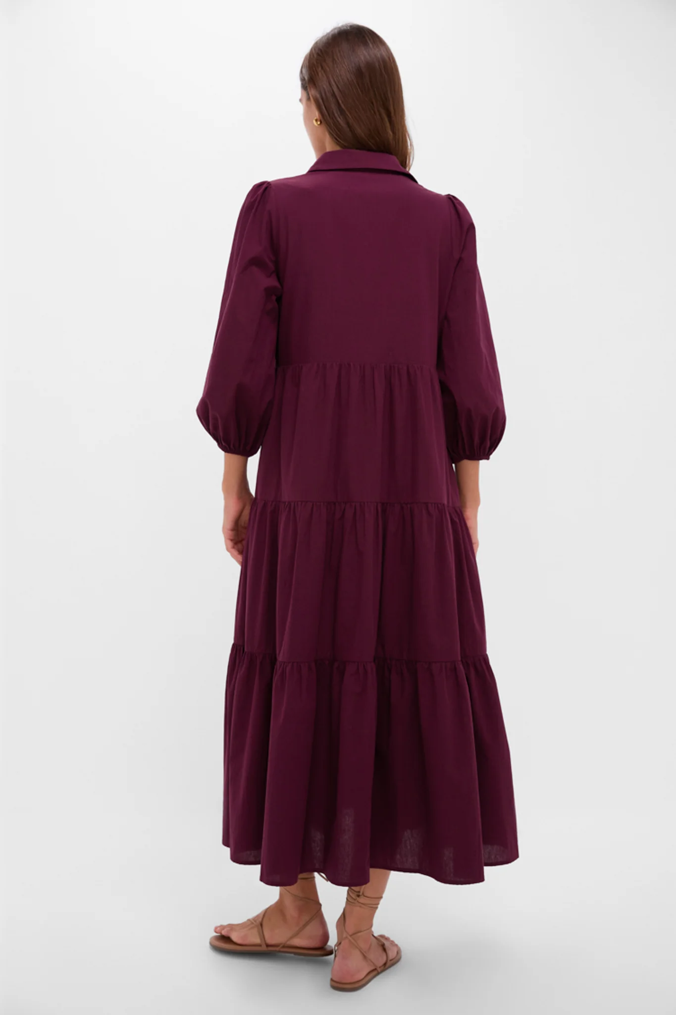 Winetasting Cotton Mabel Maxi Dress - Image 4