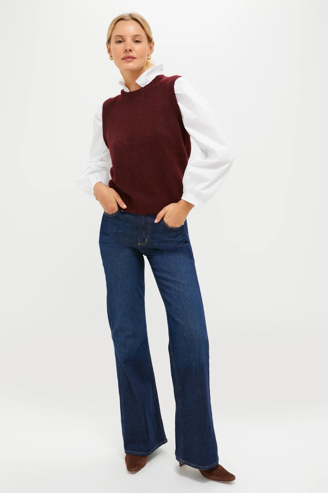 Winetasting Ella Sweater Blouse - Image 4