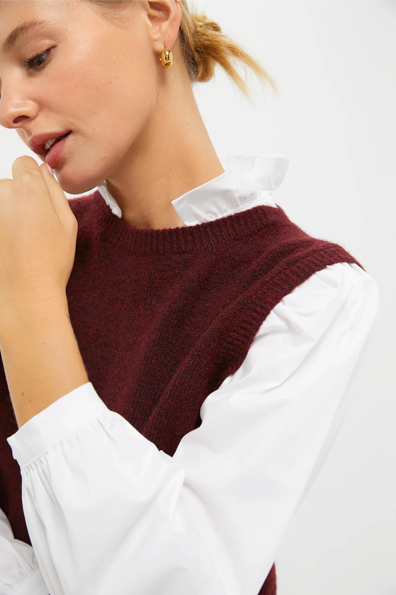 Winetasting Ella Sweater Blouse - Image 6