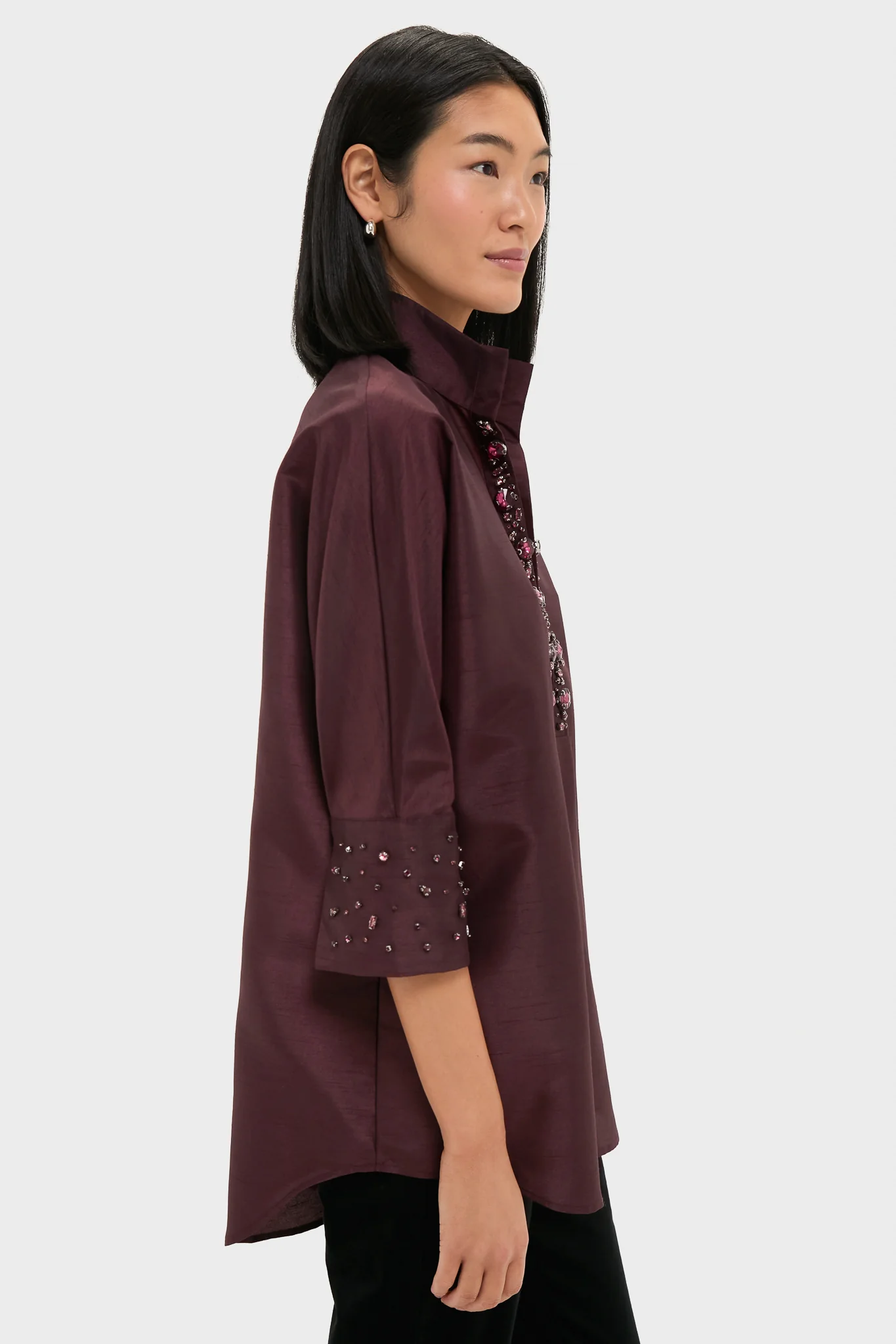 Winetasting Embellished Willow Blouse - Image 4