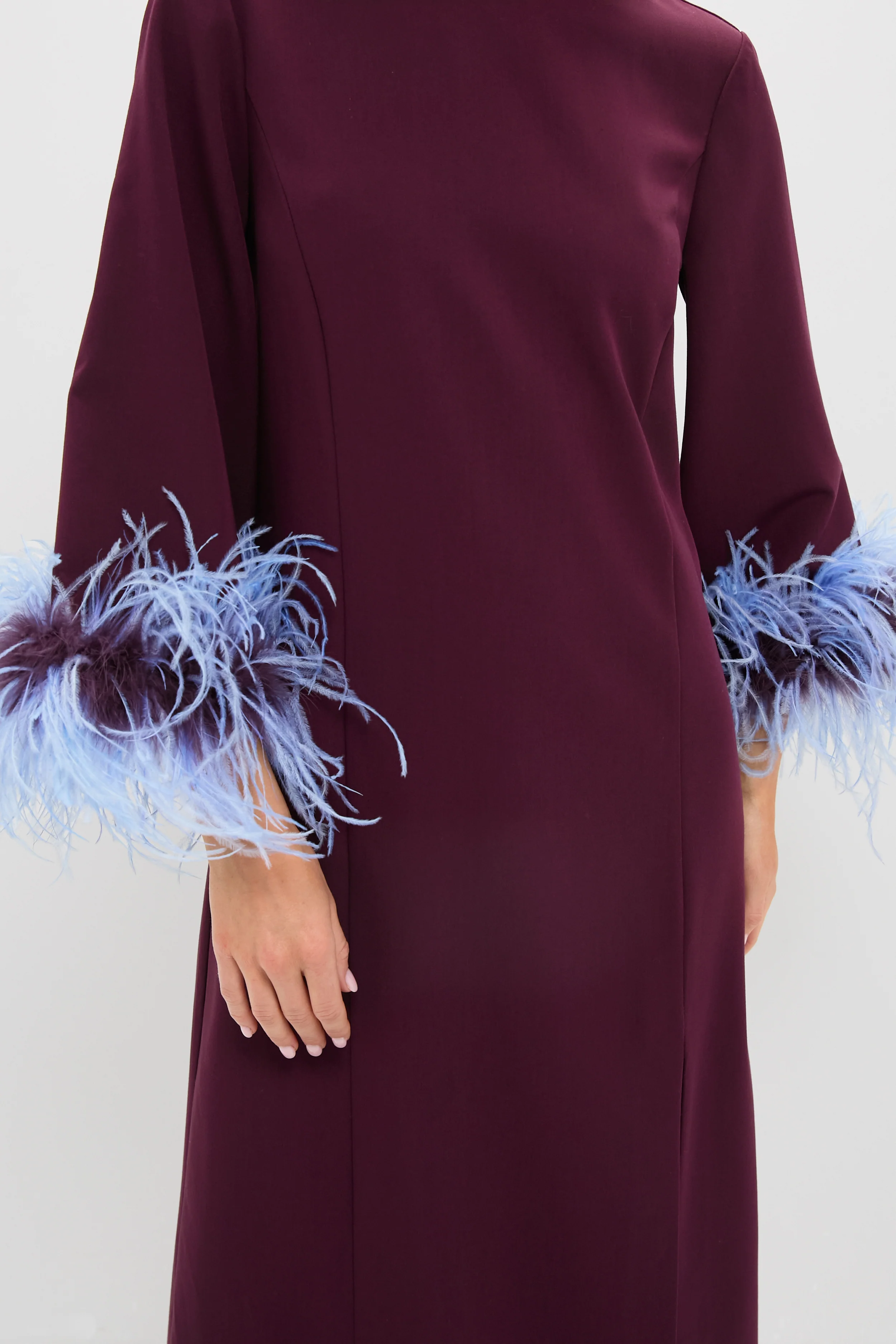 Winetasting Feather Eleanor Dress - Image 5