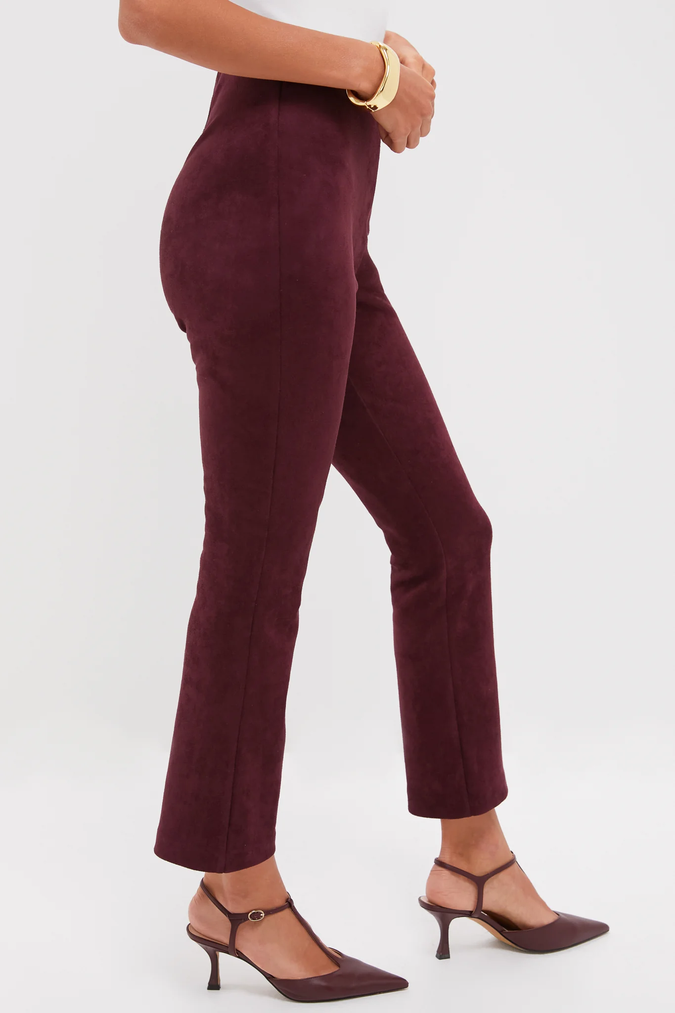 Winetasting Vegan Suede Ashford Pants - Image 3