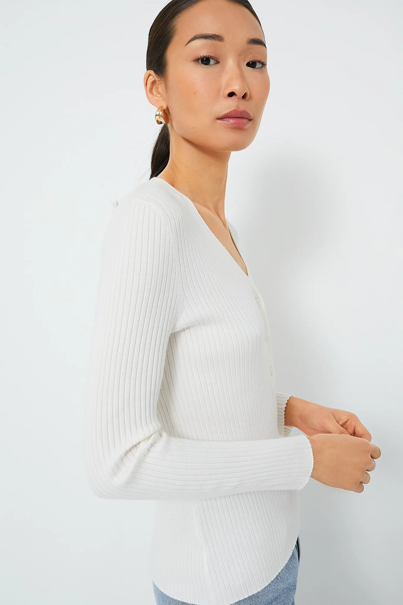 Winter White Hendrix Henley - Image 3