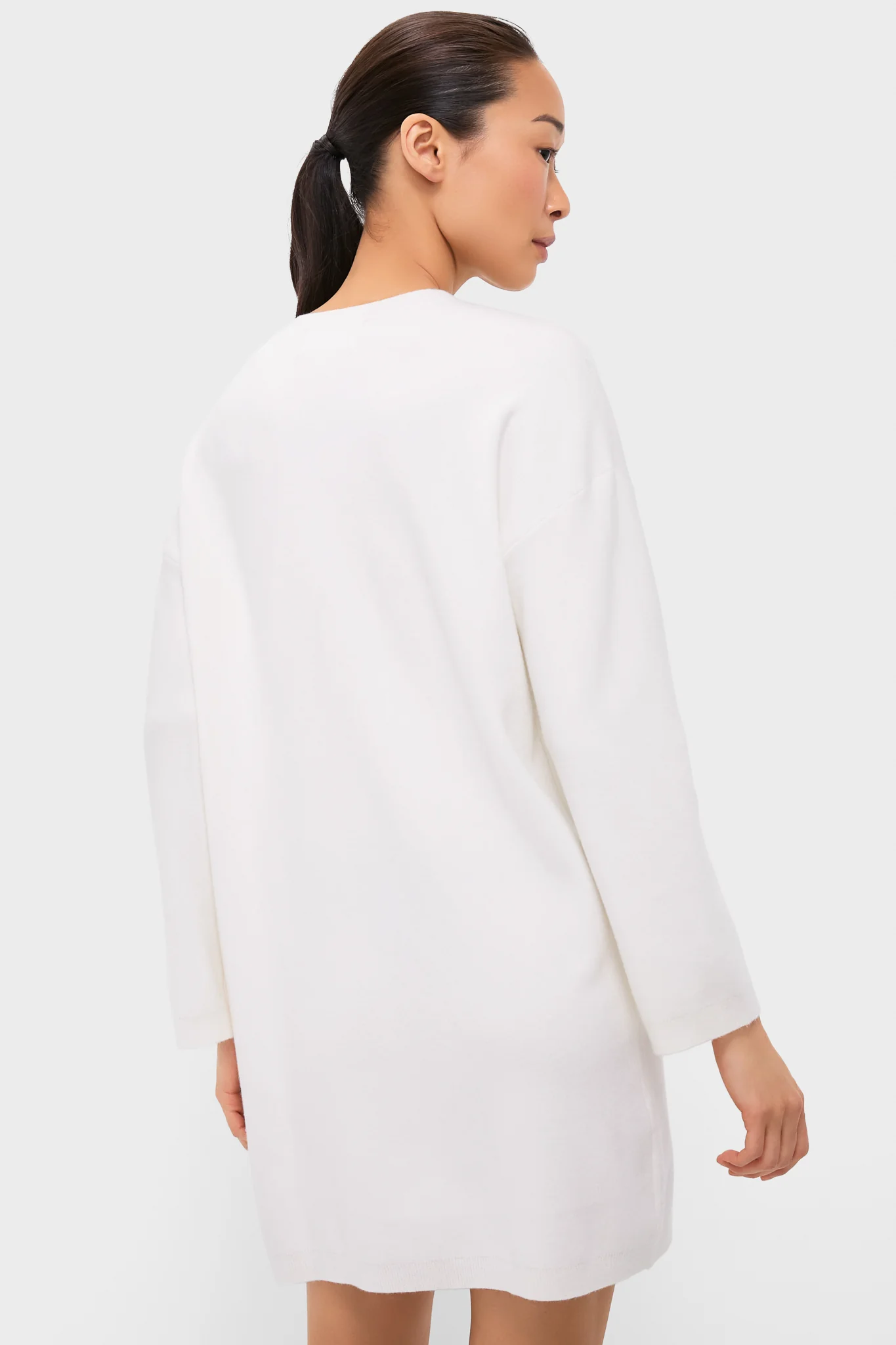 Winter White Vivianne Crewneck Dress - Image 4