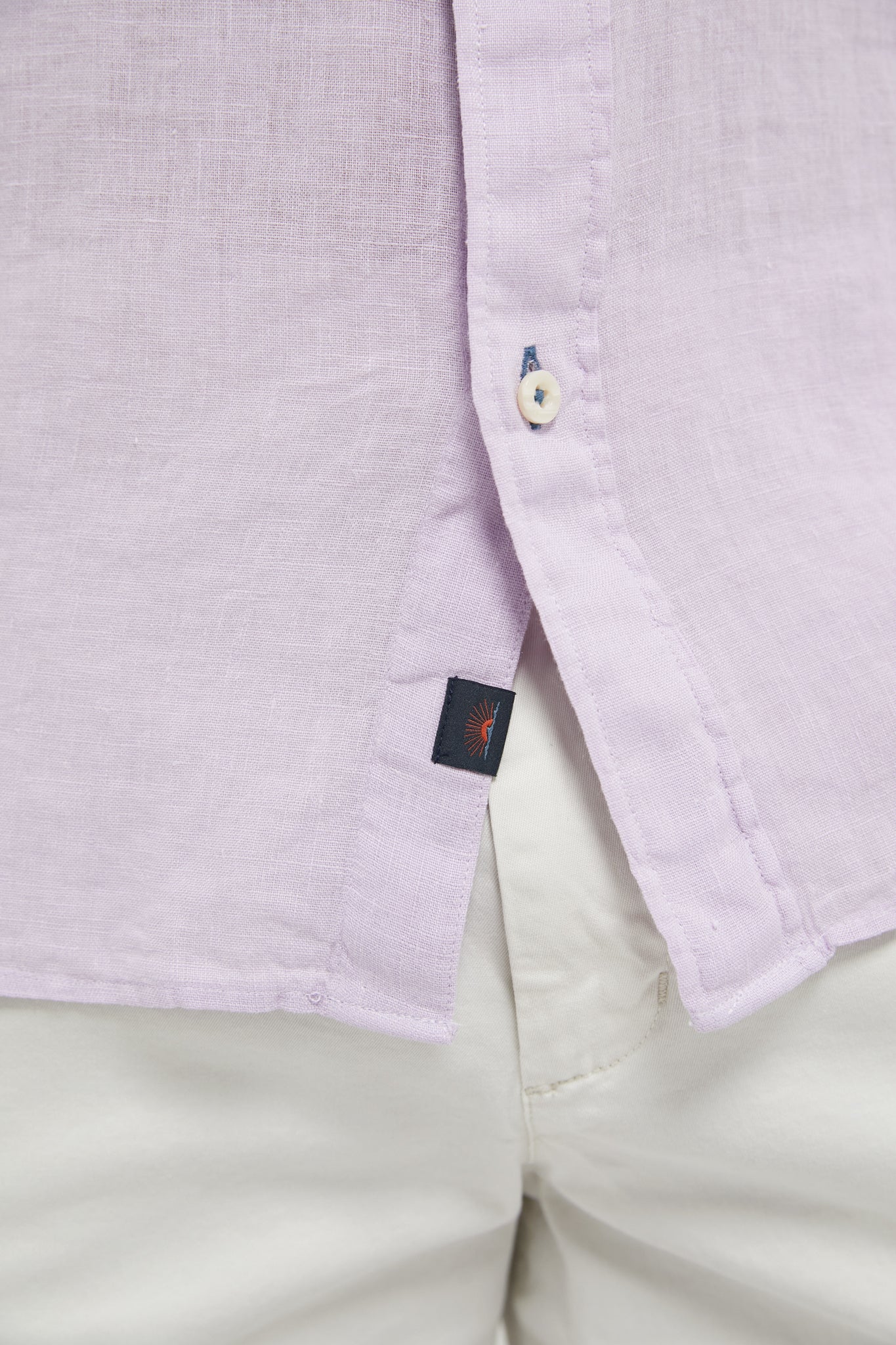 Wisteria Laguna Linen Shirt - Image 5