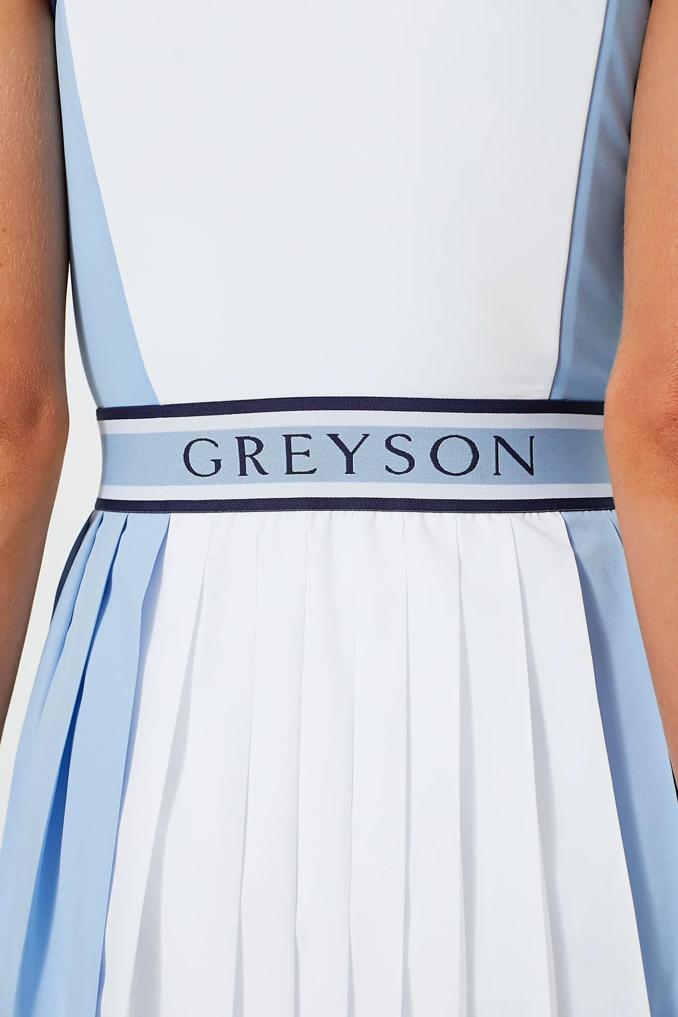 Wolf Blue Color Block Leo Dress - Image 5
