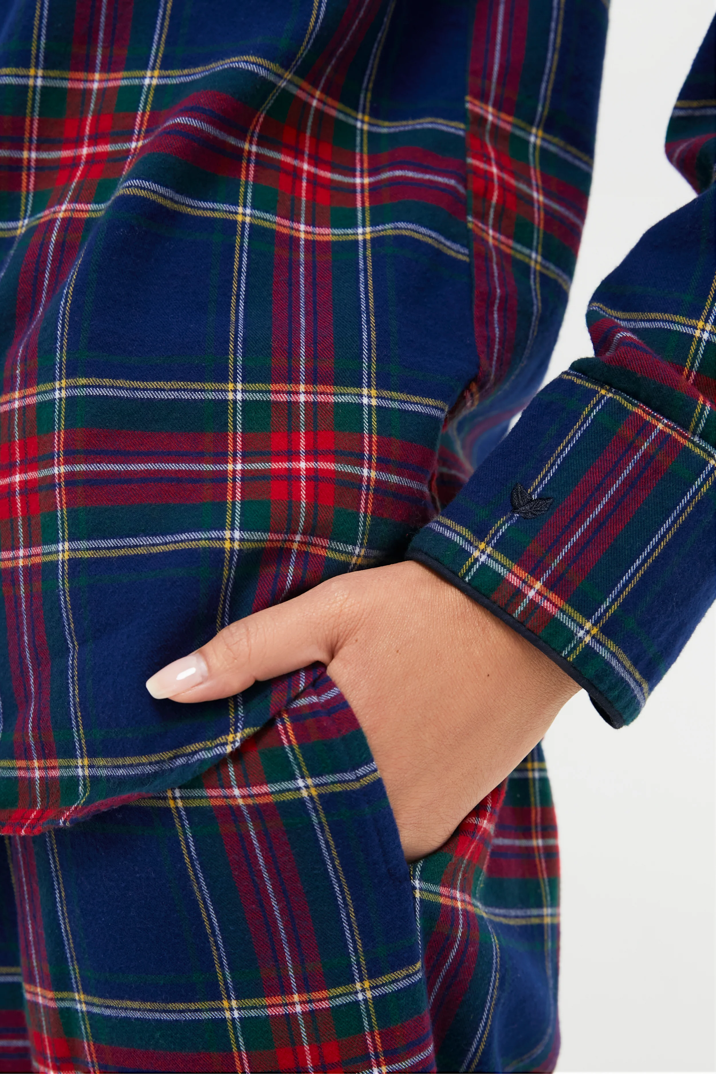 Womens Windsor Tartan Pajama Set - Image 5