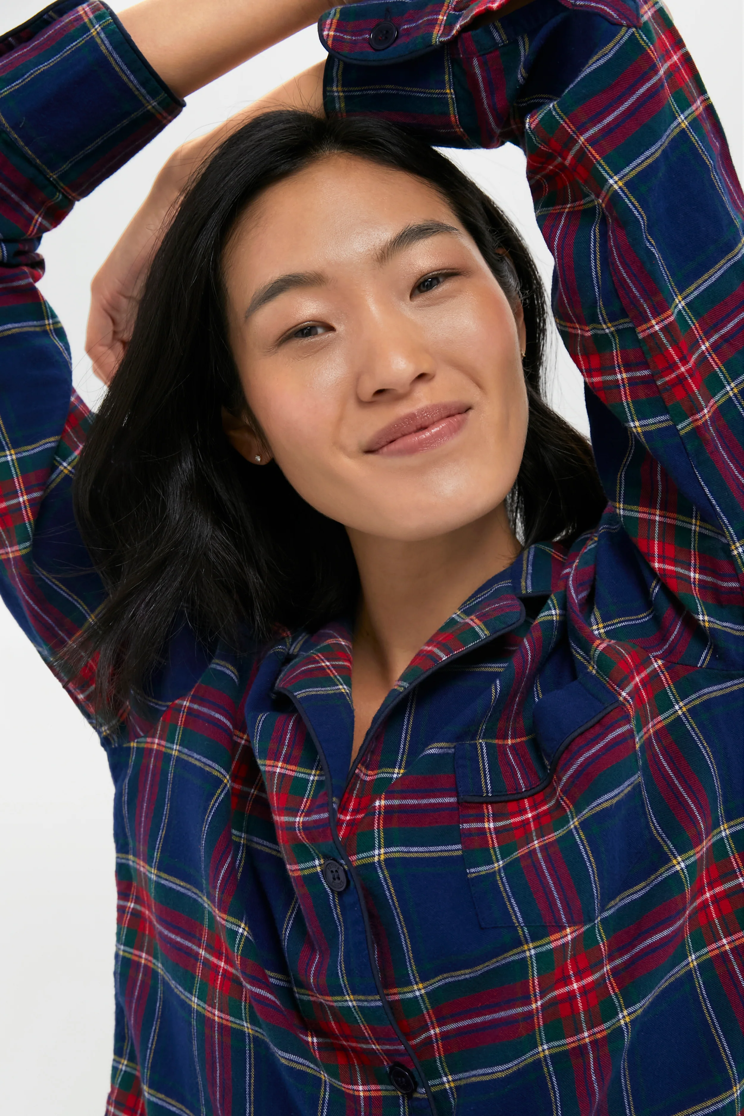Womens Windsor Tartan Pajama Set - Image 6