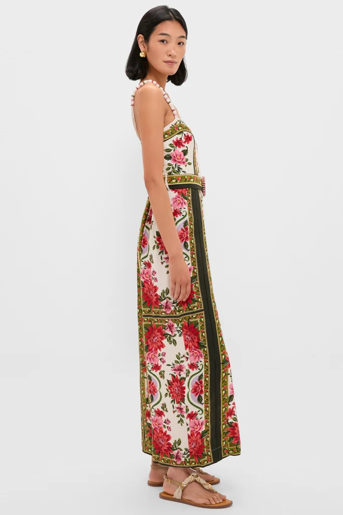 Wonder Rio Sand Sleeveless Maxi Jumpsuit - Image 3