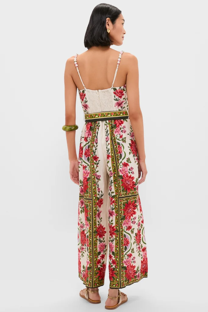 Wonder Rio Sand Sleeveless Maxi Jumpsuit - Image 4
