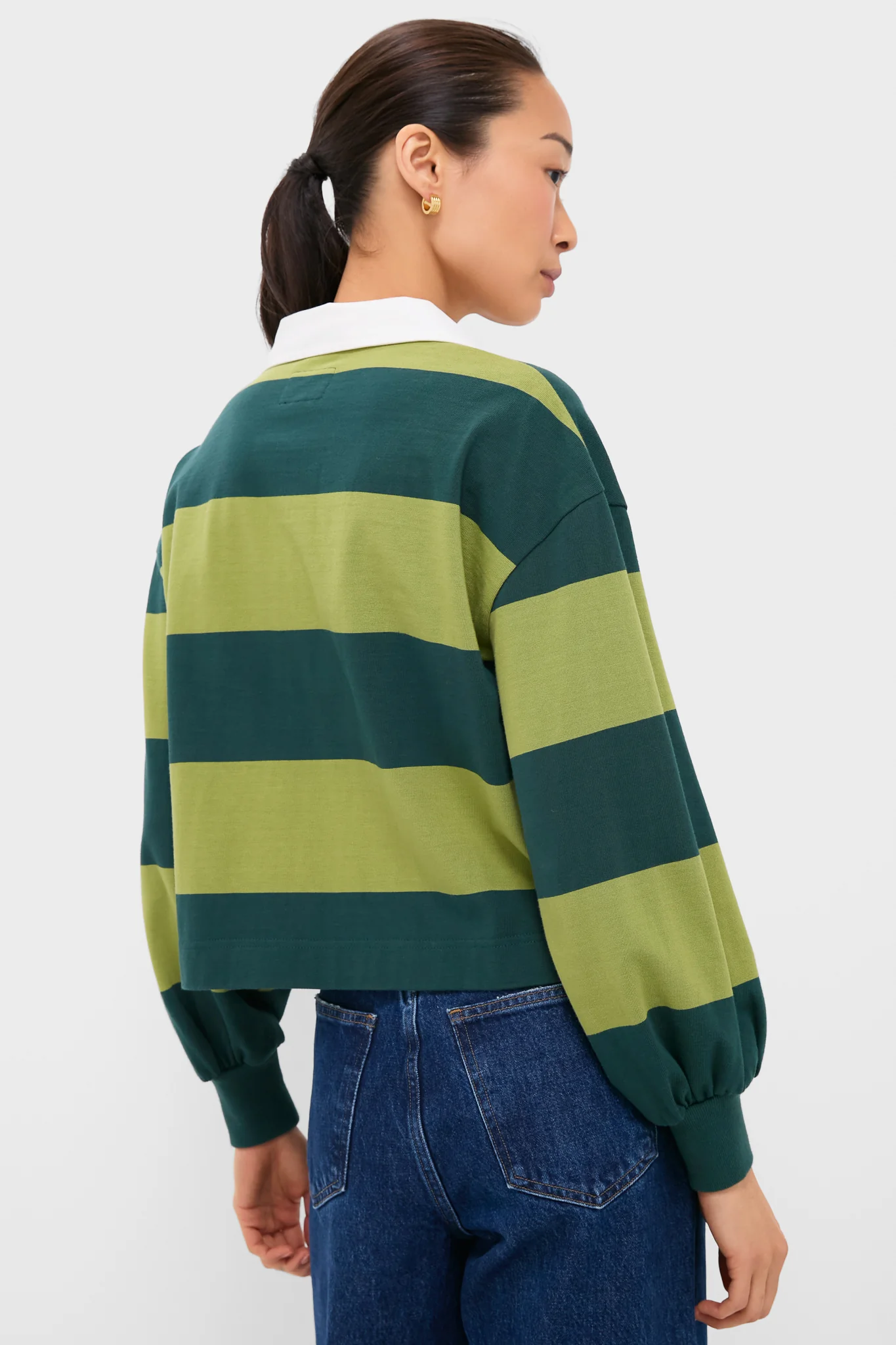 Woodbine and Junebug Stripe Swiftie Rugby Polo - Image 4