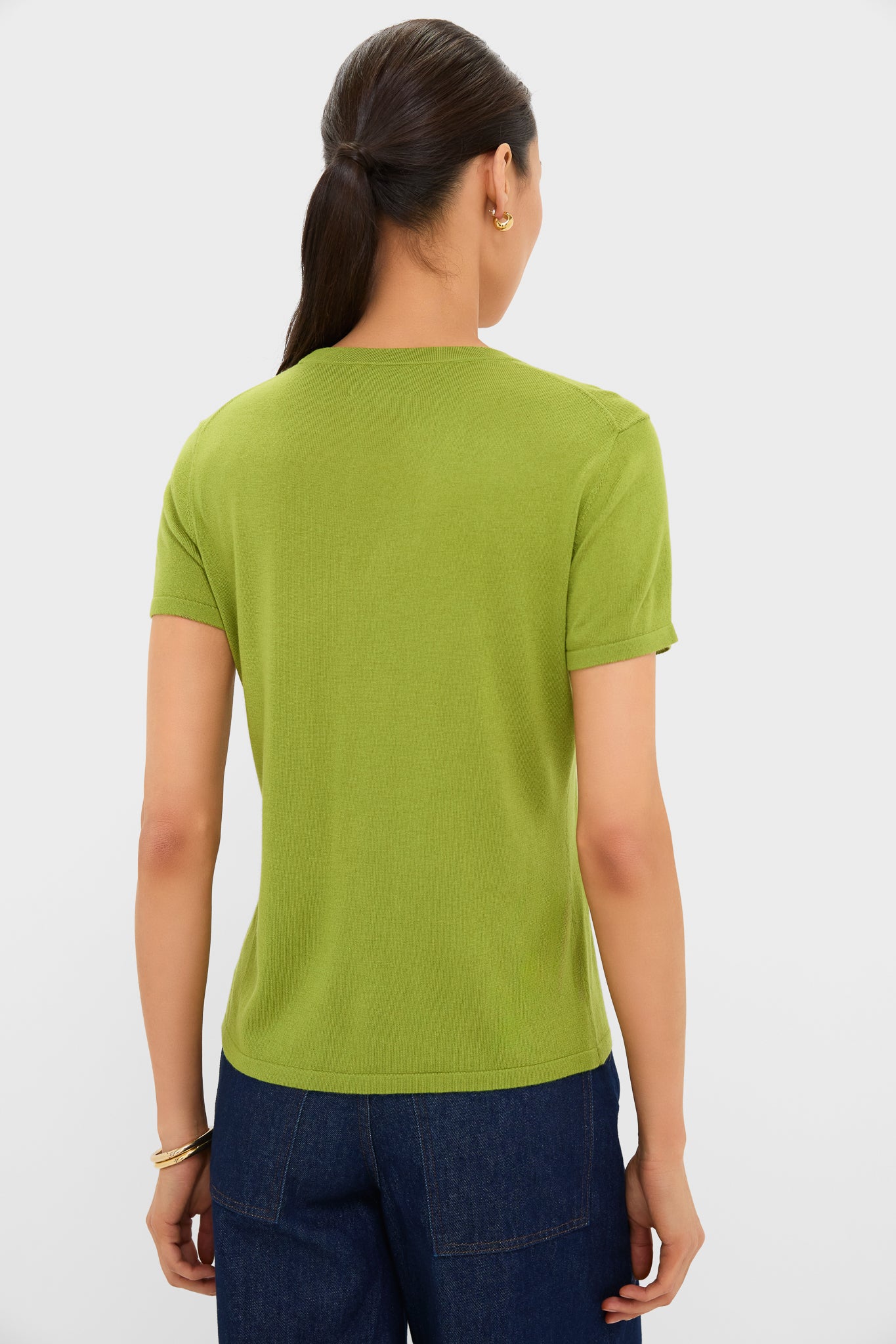 Woodbine Cashmere Silk Katie Tee - Image 4