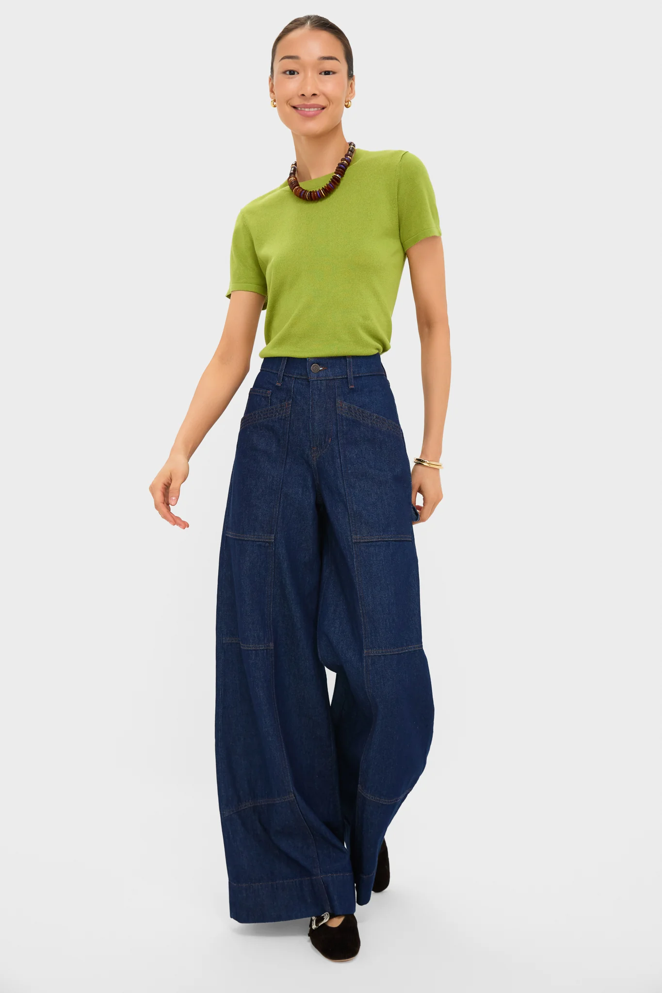 Woodbine Cashmere Silk Katie Tee - Image 6