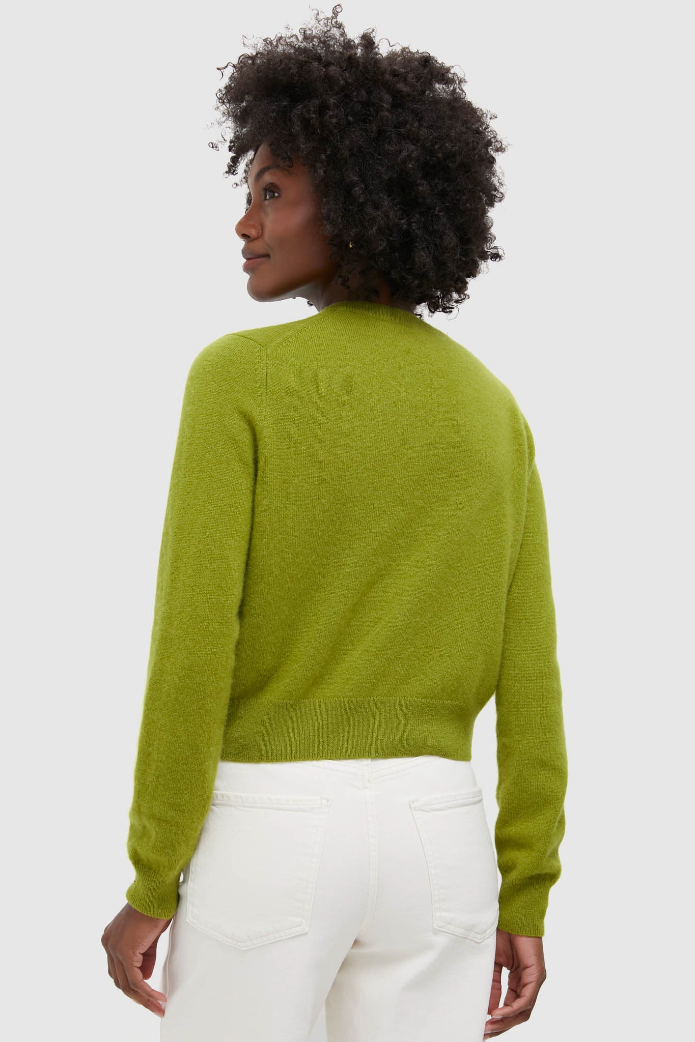 Woodbine Green Riley Cashmere Cardigan - Image 4