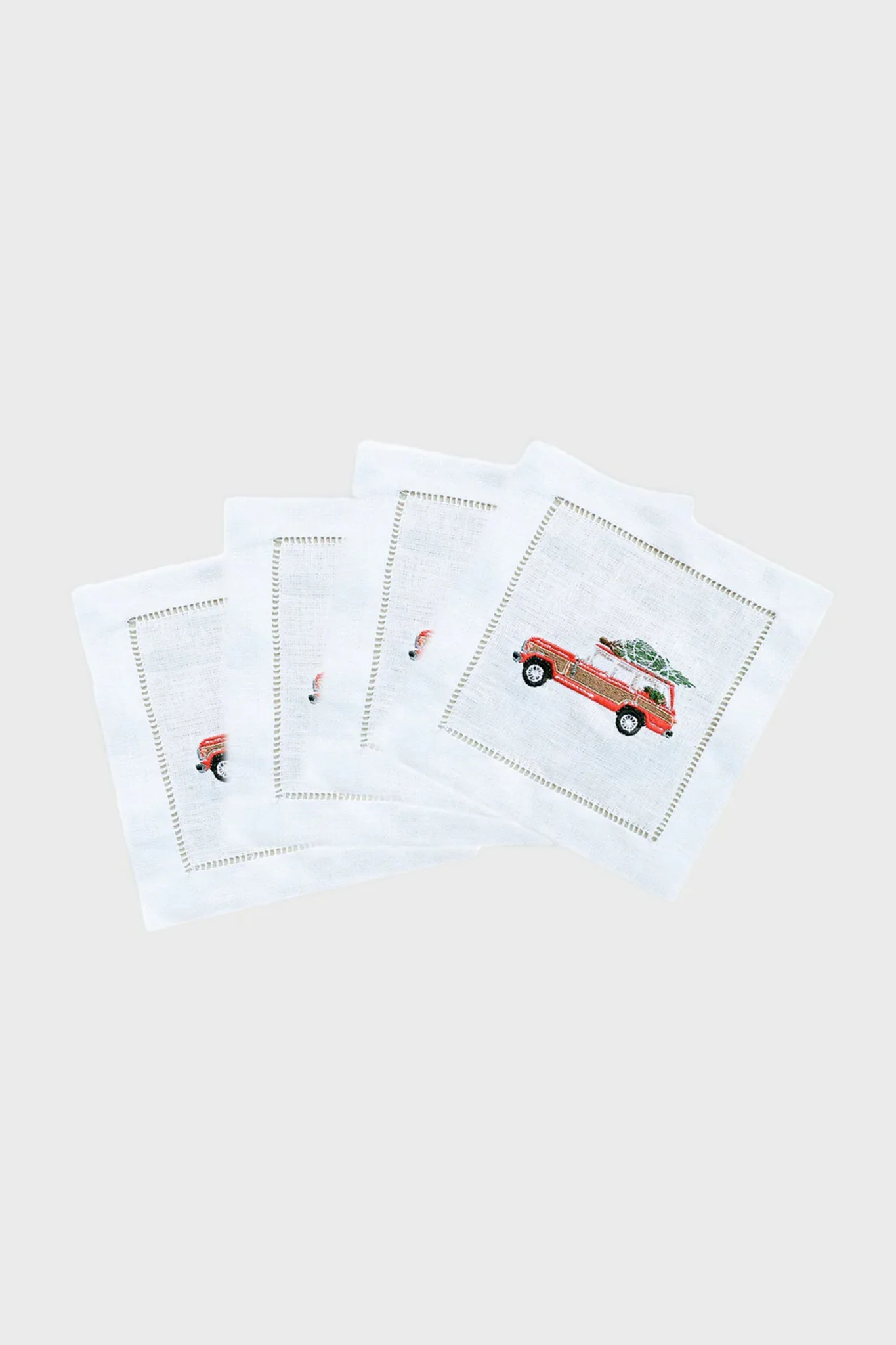 Woody Tree Cocktail Napkins (Set of 4) - Image 2