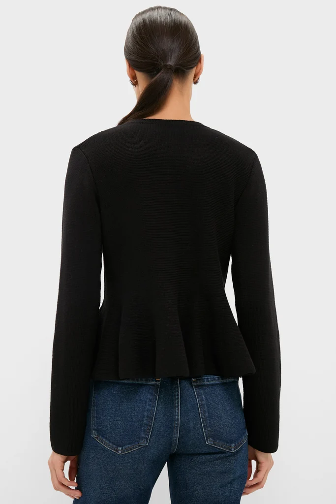 Black Knit Richmond Sweater - Image 4