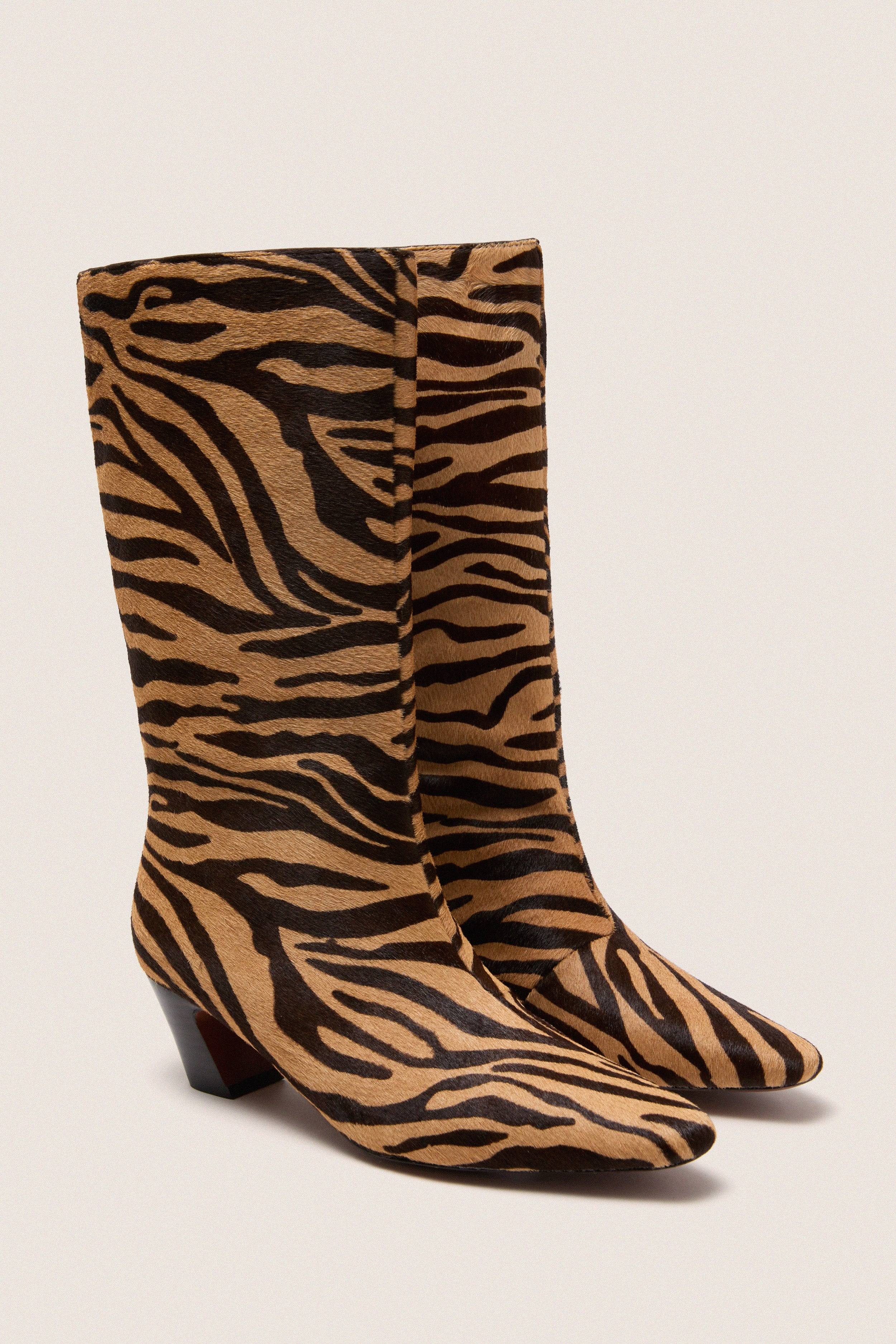Zebra Cleo Boots - Image 3