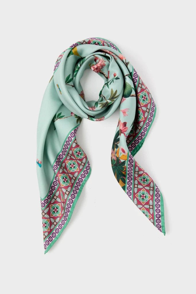 Zooflora Placee Foulard 90x90 Scarf