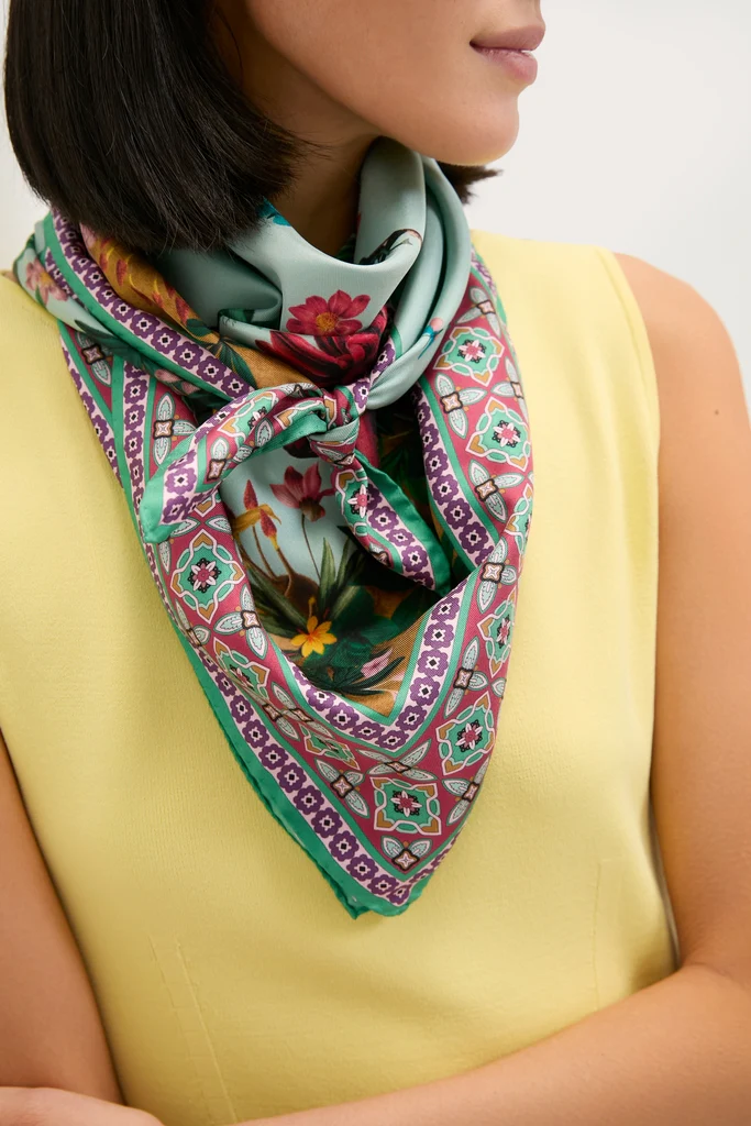 Zooflora Placee Foulard 90x90 Scarf - Image 2