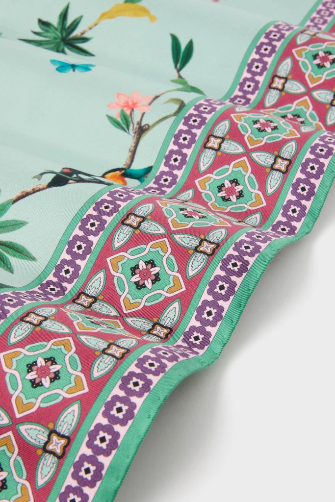 Zooflora Placee Foulard 90x90 Scarf - Image 5